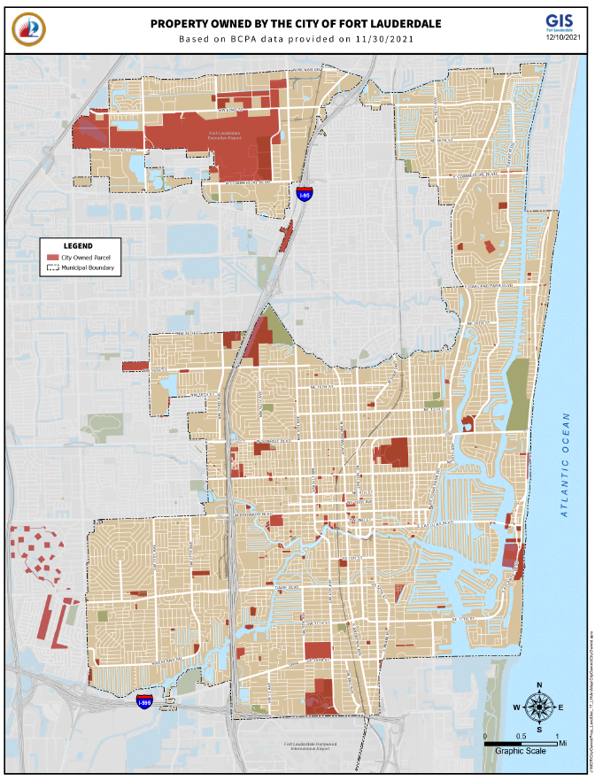City Owned Property Map