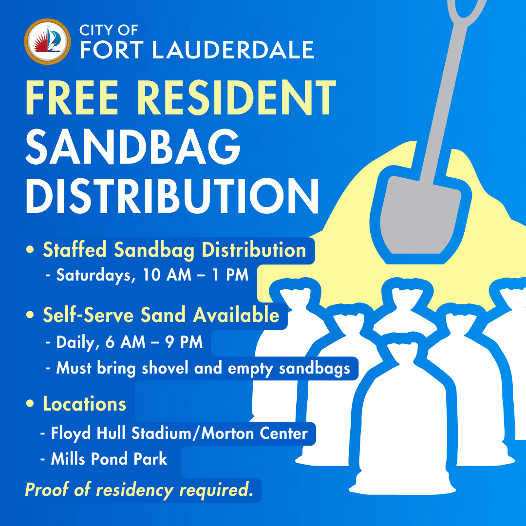 sandbag distribution flyer